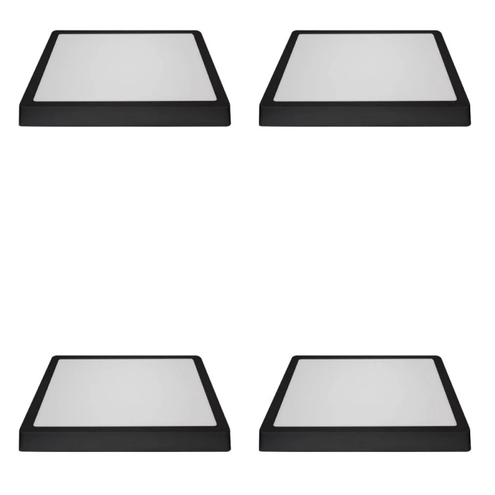 Kit 4 Painel Led Backlight Sobrepor 40W 6500K Bivolt
