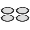 Kit 4 Painel Led Embutir Redondo 18w 4100K Blumenau