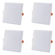 Kit 4 Painel Led Frameless Blumenau Bivolt 32W 6500K