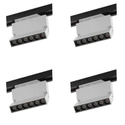 Kit 4 Projetor Led Duli Bivolt Nordecor 6W 4000K Branco