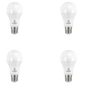 Kit 4 Smart Lâmpada Wi-Fi 10W RGB E27 Bivolt Taschibra
