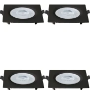Kit 4 Spot Embutir Blumenau Bivolt 6W Bivolt Led 6.500K reto Kit 4 Spot Embutir Blumenau Bivolt 6W Bivolt Led 6.500K reto