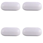 Kit 4 Tartaruga Led Light Germany Bivolt IP65 15W Branco