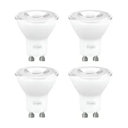 Kit 4 Un Lâmpada Led G-Light Mr11 Gu10 3.5w 2700k Luz Amarela
