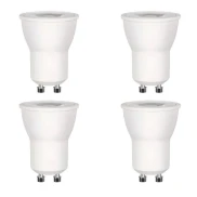 Kit 4 un Lâmpada Led Mr16 7W 2700K Bivolt AstraLed La-1609