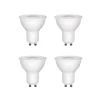 Kit 4 un Lâmpada Led Mr16 4.8w 3000k GU10 Bivolt Astraled