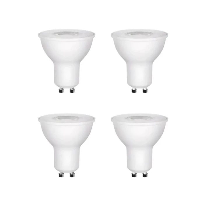 Kit 4 un Lâmpada Led Mr16 4.8w 3000k GU10 Bivolt Astraled