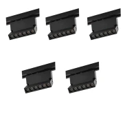 Kit 5 Projetor Led Duli Bivolt Nordecor 6W 4000K Preto Novo Kit 5 Projetor Led Duli Bivolt Nordecor 6W 4000K Preto Novo