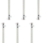 Kit 6 Barras De Led 1M 12W 6500K 220V MB LED