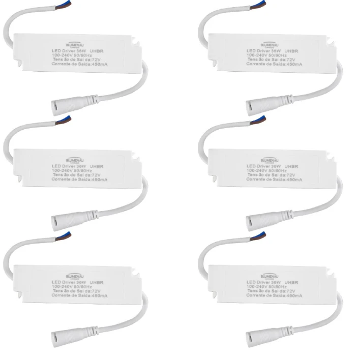 Kit 6 Driver Led Blacklight 36W Bivolt Blumenau Novo