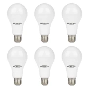 Kit 6 Lâmpada Led A60 9W 4000K E27 Branco Neutro Blumenau