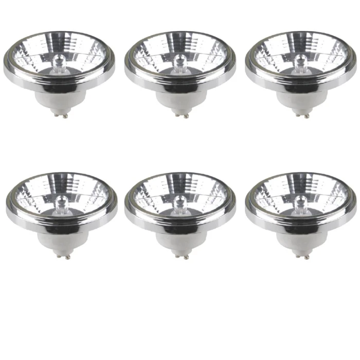 Kit 6 Lampadas Led AR111 Sof Gu10 14W 3000K Bivolt 1029