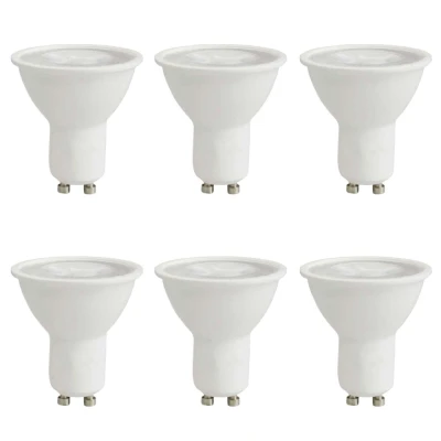 Kit 6 Lâmpadas Led MR16 GU10 3,W 2700K Bivolt Germany