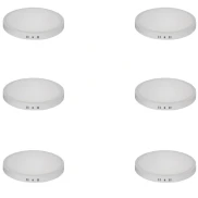Kit 6 Painel Led Redondo Sobrepor 24W 3000K Blumenau Kit 6 Painel Led Redondo Sobrepor 24W 3000K Blumenau