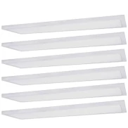 Kit 6 Painel Led Sobrepor Retangular 120cm 40W 6500K Kit 6 Painel Led Sobrepor Retangular 120cm 40W 6500K