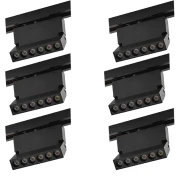 Kit 6 Projetor Led Duli Bivolt Nordecor 6W 4000K Preto