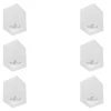 Kit 6 Spot Sobrepor Loch Ar70 Branco Bivolt Nordecor Novo