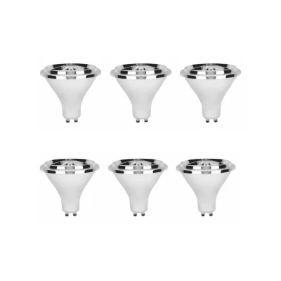 Kit 6 Un Lampada Led Ar70 12 4.8w 2700k Bivolt Astraled