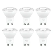 Kit 6 Un Lâmpada Led G-Light Mr11 Gu10 3.5w 2700k Luz Amarela