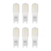 Kit 6 Un Lâmpada Led Pin G9 5W 2400K Autovolt Lumanti Kit 6 Un Lâmpada Led Pin G9 5W 2400K Autovolt Lumanti