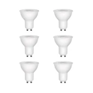 Kit 6 un Lâmpada Led Mr16 7w 4000k Bivolt AstraLed La-1611