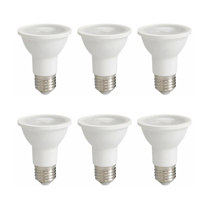 Kit 6 un Lâmpada Led Par20 38 7w 4000k Bivolt Astraled