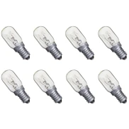 Kit 8 Lâmpada Incandescente P/Micro Ondas E14 220v Taschibra Kit 8 Lâmpada Incandescente P/Micro Ondas E14 220v Taschibra