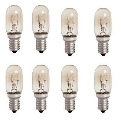 Kit 8 Lâmpada Incandescente T22 15W E14 220V G-Light Novo