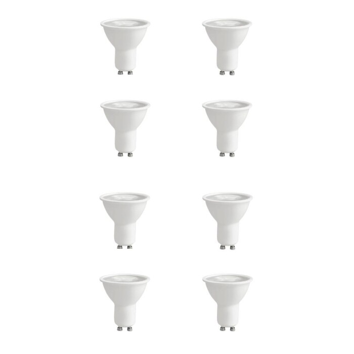 Kit 8 Lâmpada Led Sof Mr16 4.8W 3000K Irc95 Branca Nordecor