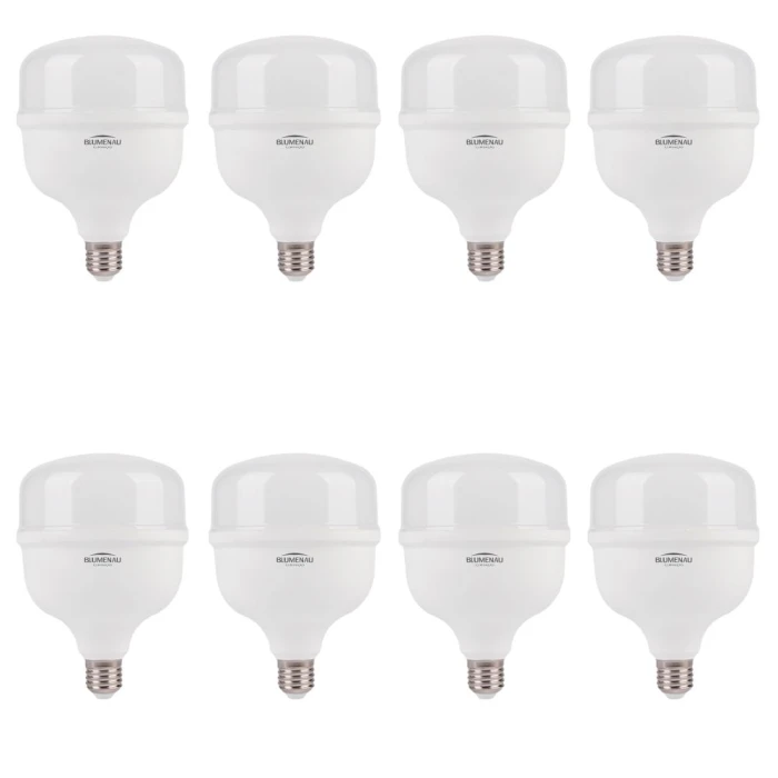 Kit 8 Lâmpada Led T120 E27 50W 6500K Bivolt Blumenau Novo