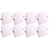 Kit 8 Painel Frameless Sobrepor / Embutir 17w Branco Quente