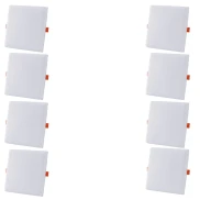 Kit 8 Painel Led Frameless Blumenau Bivolt 32W 65008