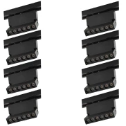 Kit 8 Projetor Led Duli Bivolt Nordecor 6W 4000K Preto