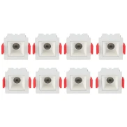 Kit 8 Un Downlight Led Embutir Evou 2W 3000K Br Dl-7406 Astraled