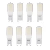 Kit 8 Un Lâmpada Led Pin G9 5W 2400K Autovolt Lumanti