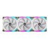 Kit C/ 3 Fans Gamer Redragon Lian Li Branco SL120 RGB 120mm Kit C/ 3 Fans Gamer Redragon Lian Li Branco SL120 RGB 120mm