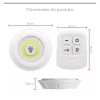 Kit Com 3 Lâmpadas Led Com Controle Sem Fio Branco Kapbom Kit Com 3 Lâmpadas Led Com Controle Sem Fio Branco Kapbom