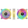 Kit Com 4 Fans Rgb Aeolus M2 1204R Branca Gamdias 120mm Kit Com 4 Fans Rgb Aeolus M2 1204R Branca Gamdias 120mm