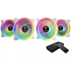 Kit Com 4 Fans Rgb Aeolus M2 1204R Branca Gamdias 120mm Kit Com 4 Fans Rgb Aeolus M2 1204R Branca Gamdias 120mm