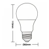 Kit Com 6 Lâmpadas Led Taschibra Bivolt 9W 6500K Novo Kit Com 6 Lâmpadas Led Taschibra Bivolt 9W 6500K Novo