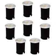 Kit Com 8 Embutido De Solo Led 6W 3000K Bivolt G-Light Kit Com 8 Embutido De Solo Led 6W 3000K Bivolt G-Light
