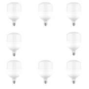 Kit Com 8 Lâmpada De Led T100 E27 50w 6500k Branca Glight