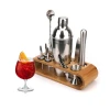 Kit De Coqueteleira E Acessórios P/ Drinks Aço Inox 12 Peças Kit De Coqueteleira E Acessórios P/ Drinks Aço Inox 12 Peças