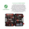 Kit De Ferramentas Maleta Com 110 Peças Novas Vermelha Kokay Kit De Ferramentas Maleta Com 110 Peças Novas Vermelha Kokay