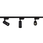 Kit De Trilho Com 3 Spots Led 30W 3000K Preto Blumenau
