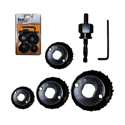 Kit Serra Copos Bestfer BFH1466 Peças Para Furadeira