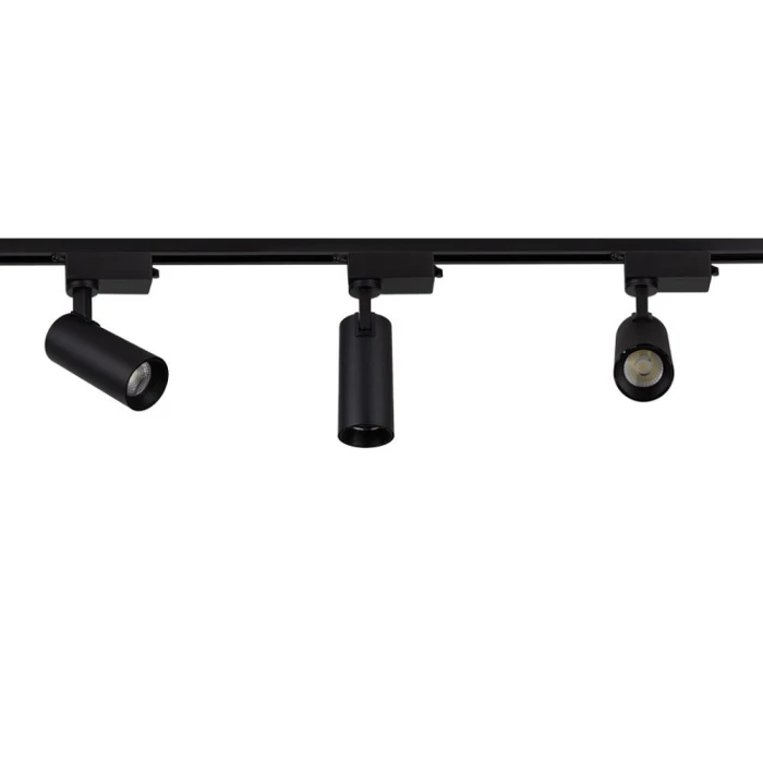 Kit Trilho Up + 3 Spots Led 30W 3000K Preto Bivolt Blumenau