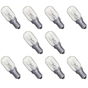 kit 10 Lâmpada Incandescente Micro Ondas E14 220v Taschibra kit 10 Lâmpada Incandescente Micro Ondas E14 220v Taschibra