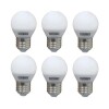 kit 6 Lâmpadas Led Bolinha Taschibra 190404 4.8w 2700k E27