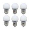 kit 6 Lâmpadas Led Bolinha Taschibra 190404 4.8w 2700k E27